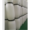 榕成塑料桶生產廠家150L透明pe塑料桶加厚抗摔耐酸堿白色圓桶