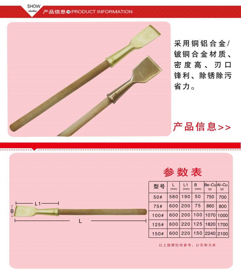 防爆除銹鏟4