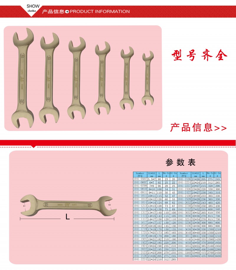 防爆雙頭呆扳手3