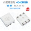 新品發(fā)布“““4040高端貼片燈珠  晶元/科瑞芯片，白光,RGB燈條高端燈珠