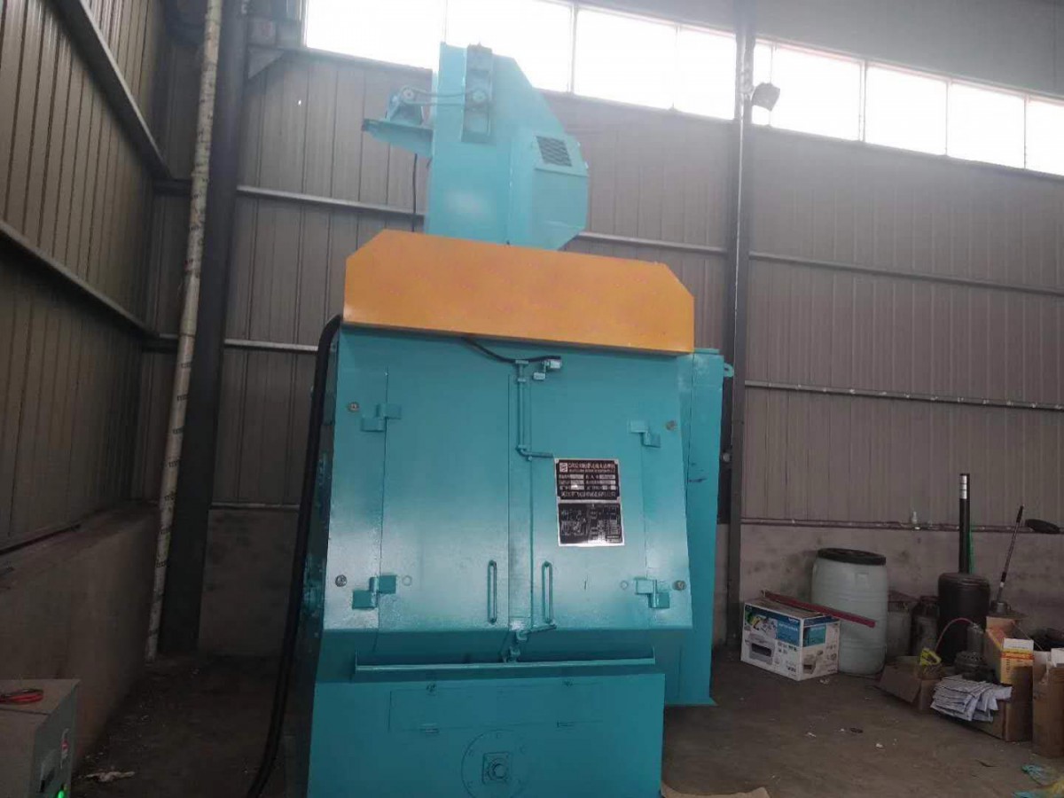 滄州鹽山拋丸機廠家供應  彎頭履帶式拋丸機  3210 履帶式拋丸機生產廠家