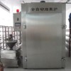 臘腸紅腸煙熏爐 豬頭豬手蒸煮煙熏一體爐 熏雞臘肉用熱風(fēng)烤爐 煙熏爐