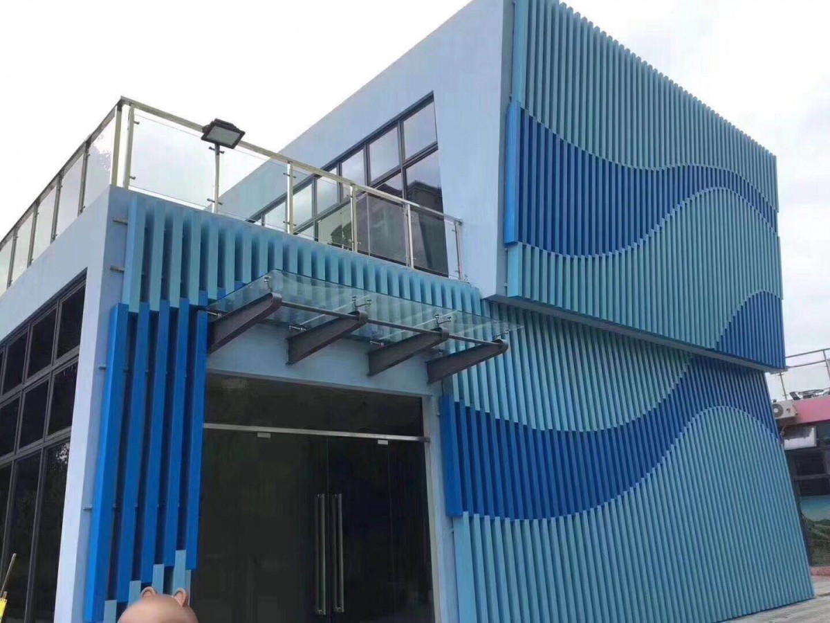 1造型幕墻鋁方通