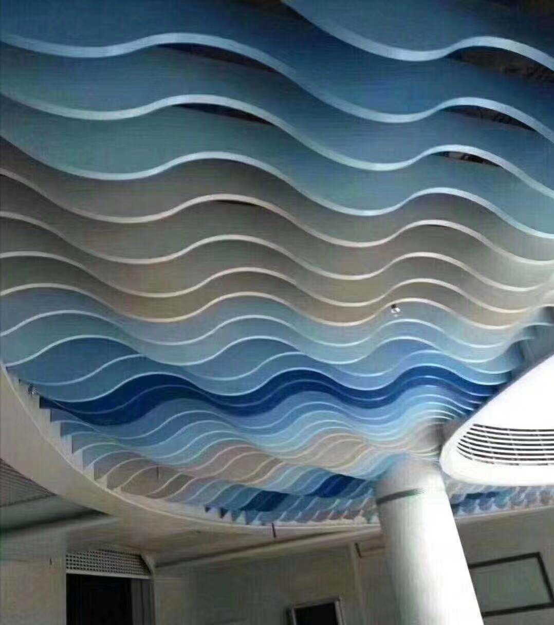 波浪弧形鋁方通