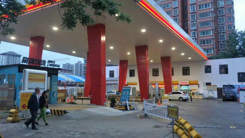 加油站包柱鋁單板