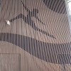 學(xué)校墻面裝飾造型弧形鋁方通_學(xué)校建設(shè)改造弧形鋁方管專業(yè)定制廠家