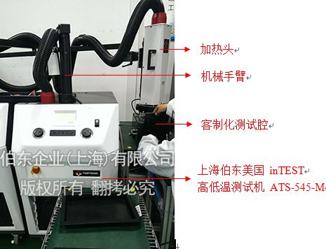 光纖收發器高低溫測試 Temptronic
