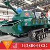 一步一個腳印 兒童游樂坦克車 大型迷彩仿真坦克 雪地坦克車