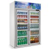 廠家批發飲料柜 雙門飲料展示柜批發