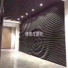 造型木箱鋁方通_高級連鎖餐廳幕墻裝飾造型鋁方通