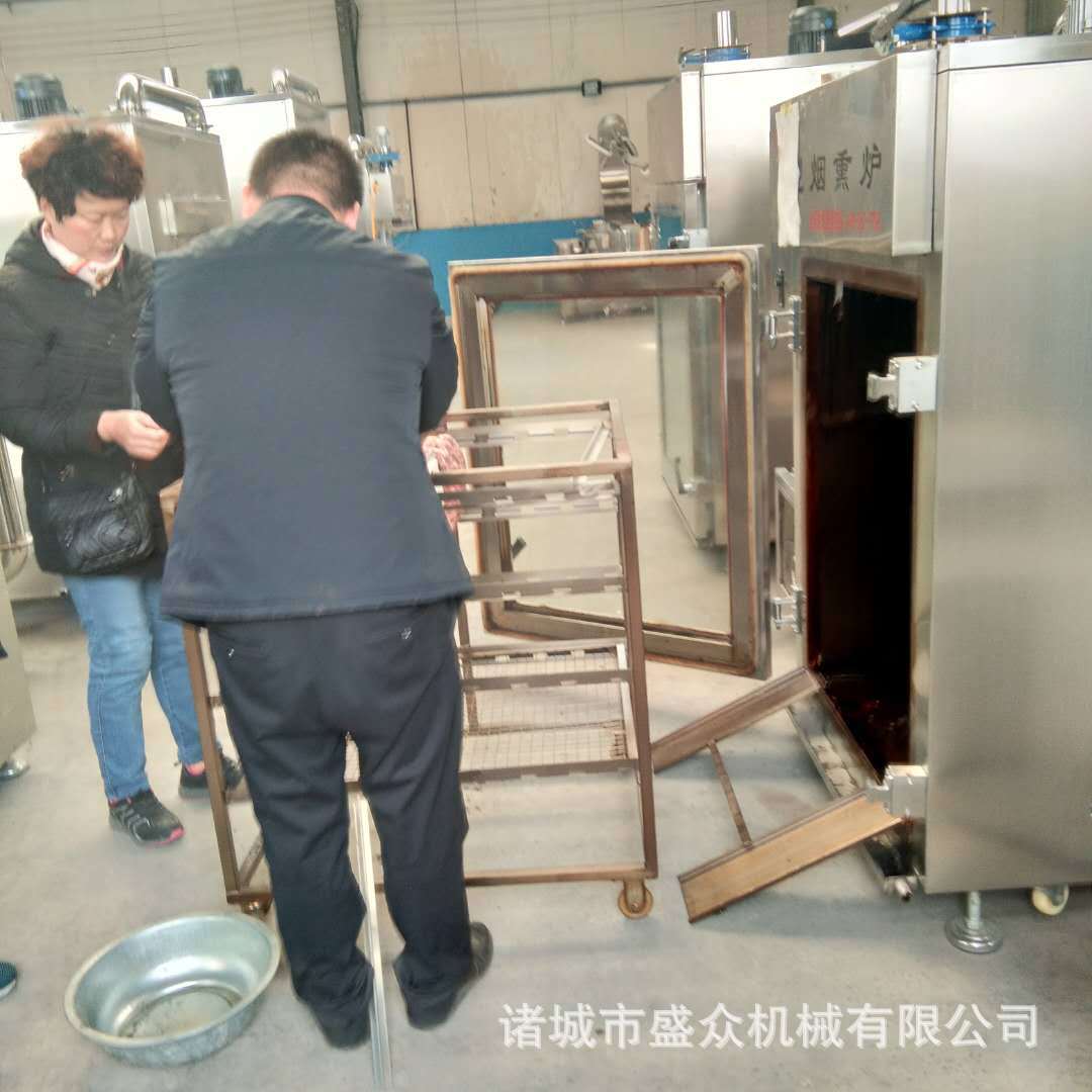 液壓灌腸機  自動香腸灌腸機  哈爾濱紅腸成套加工設(shè)備示例圖2