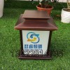 韓式花園草坪燈玻璃燈罩鍍銅草地?zé)舳ㄖ茍@林燈小區(qū)別墅落地?zé)? onmouseover=