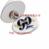 銅沖壓上色徽章、金屬紀(jì)念章、橢圓形胸標(biāo)定做