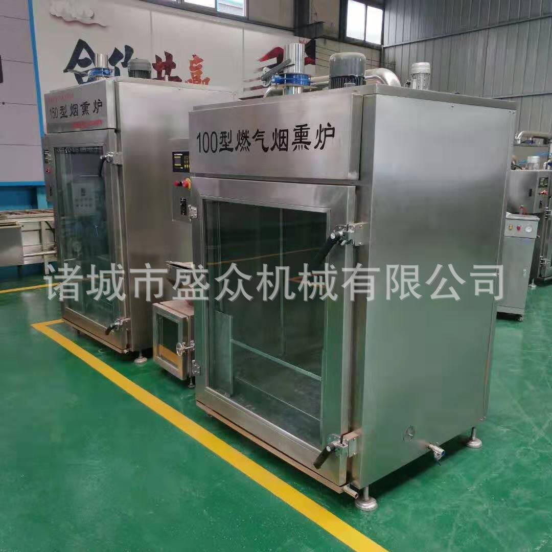 供應 全自動烤蛋鹵蛋煙熏爐 熏蛋煙熏爐 休閑食品煙熏爐 口感外觀好示例圖4