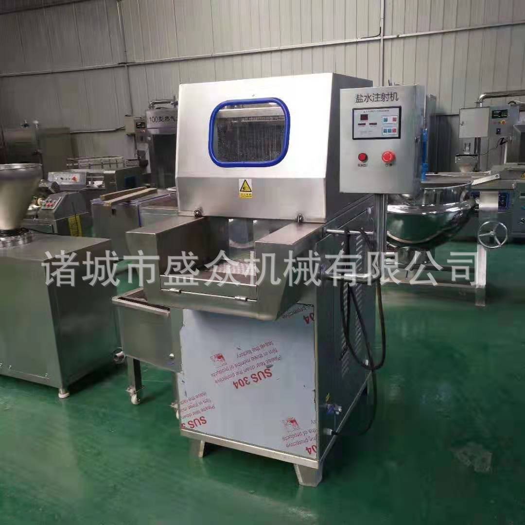 盛眾供應帶骨鹽水注射機 牛肉腌制入味設備 肉類注射機示例圖3