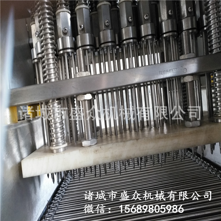 盛眾供應帶骨鹽水注射機 牛肉腌制入味設備 肉類注射機示例圖7