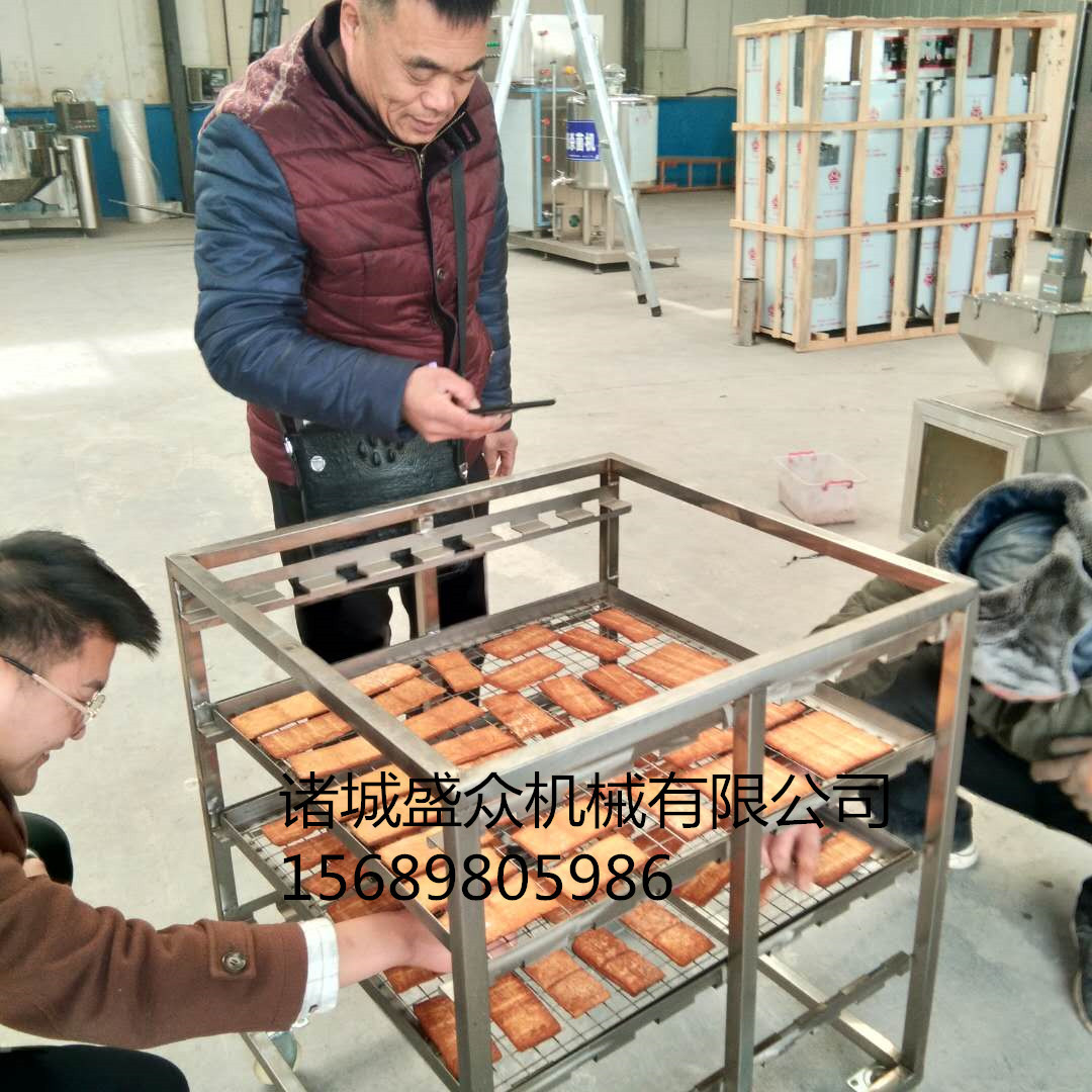 盛眾供應煙熏爐   全自動煙熏爐 蒸熏烤爐 食品斬拌機 600L滾揉機示例圖7