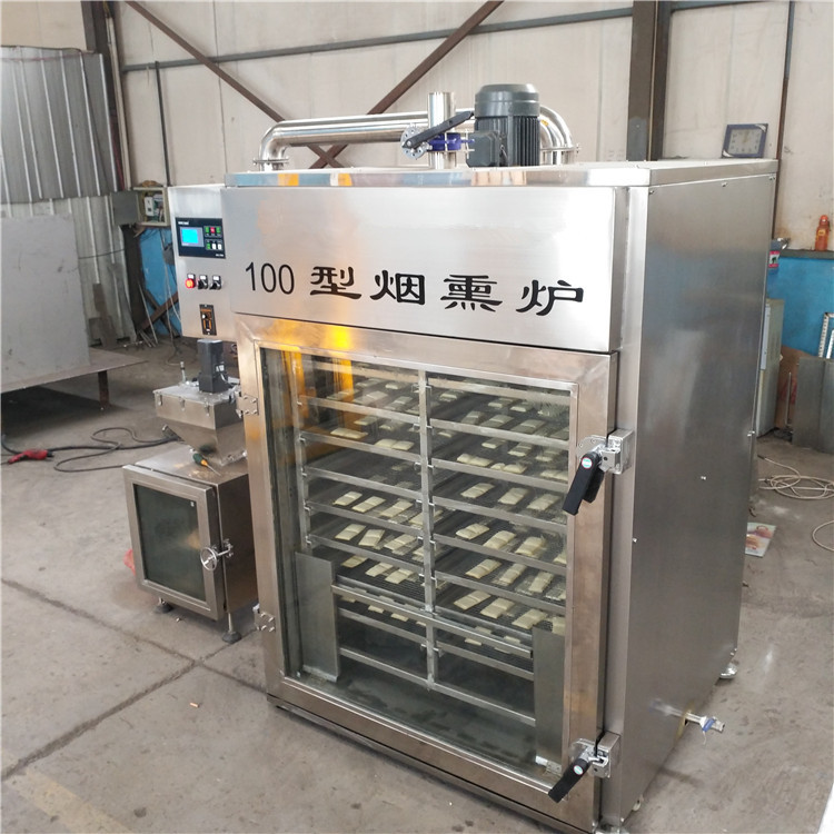 盛眾供應煙熏爐   全自動煙熏爐 蒸熏烤爐 食品斬拌機 600L滾揉機示例圖3