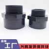 三佑牌UPVC化工加厚外牙，直接外牙，外絲直通防腐蝕耐酸堿廠家直銷PVC管材