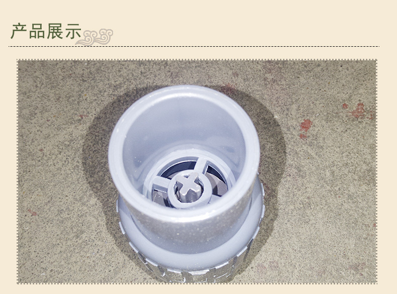 大川底閥 UPVC底閥耐酸堿塑料底閥 廠家直銷PVC工業止回底閥示例圖5