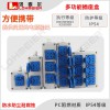 戶外86小型配電箱多功能防水等級IP65防雨插座盒三聯(lián)2位五孔