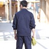 焦作工作服廠家-定做長袖全棉工作服-耐磨長袖工裝-車間廠服勞保服汽修服