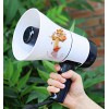 卡杰亞精靈夢葉羅麗循環充電式鋰電大功率手持喊話器干電池播放喇叭
