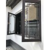 中式復古鋁合金窗花門窗 手工制作定做 適用別墅展廳中式復古門窗