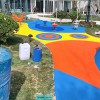山東奧美佳塑膠籃球場  塑膠地面  硅pu籃球場 幼兒園EPDM橡膠地板