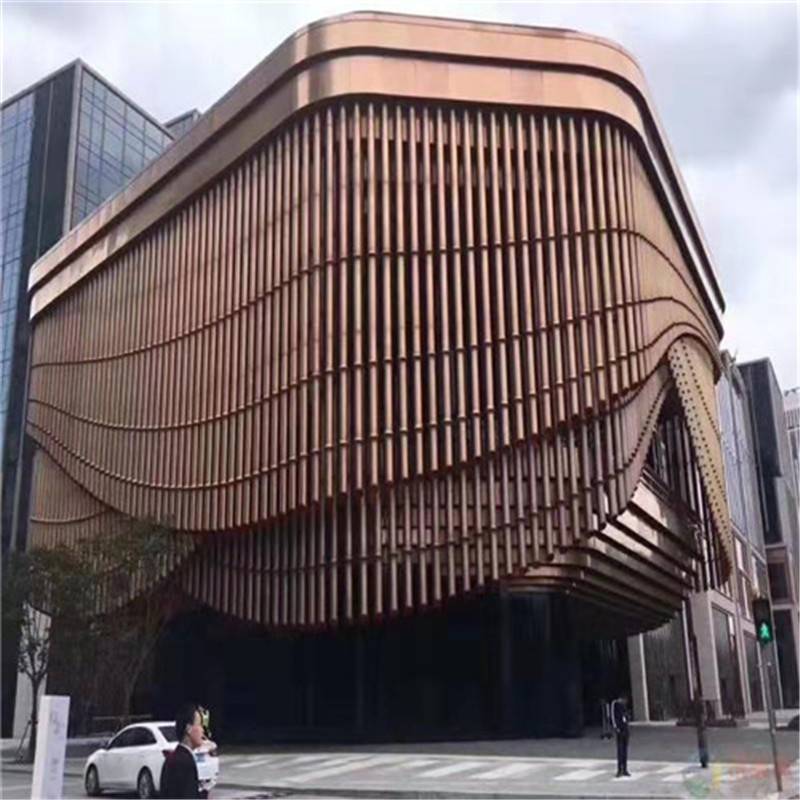 廣東清遠幕墻鋁方通歐品 沖孔鋁方通 材料批發