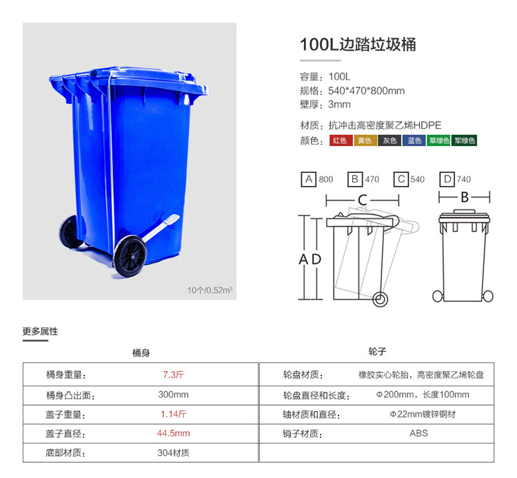 100L邊踏 80