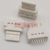 Type-c蘋果14P 16P直插180度立式母座 全塑DIP