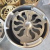 供應建筑人防防爆地漏(水封50mm) 全銅防暴地漏專業制造生產