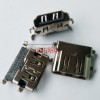 HDMI 19P 反向母座 沉板式插板 板上高度3.37mm 雙排90度