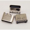 Type-c 6P貼片母座 后兩腳90度插板 =SMT板上短體5.0/ 5.5/ 6.8mm