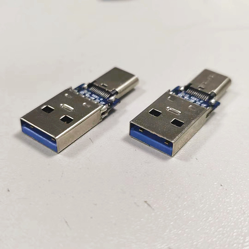 Type-c母座轉(zhuǎn)USB 3.0 公頭 轉(zhuǎn)接頭 L=28 31 32 35 A公轉(zhuǎn)type-c母