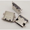 Type-c 16P沉板1.1mm 長度7.96mm 單排SMT 加長母座