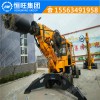 輪式旋挖鉆機 橋梁旋挖打樁機 地基打樁機大口徑樁機