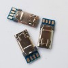MICRO 5P 雙面插公頭 不分正反雙用插頭 帶板加長外露 數據充電板