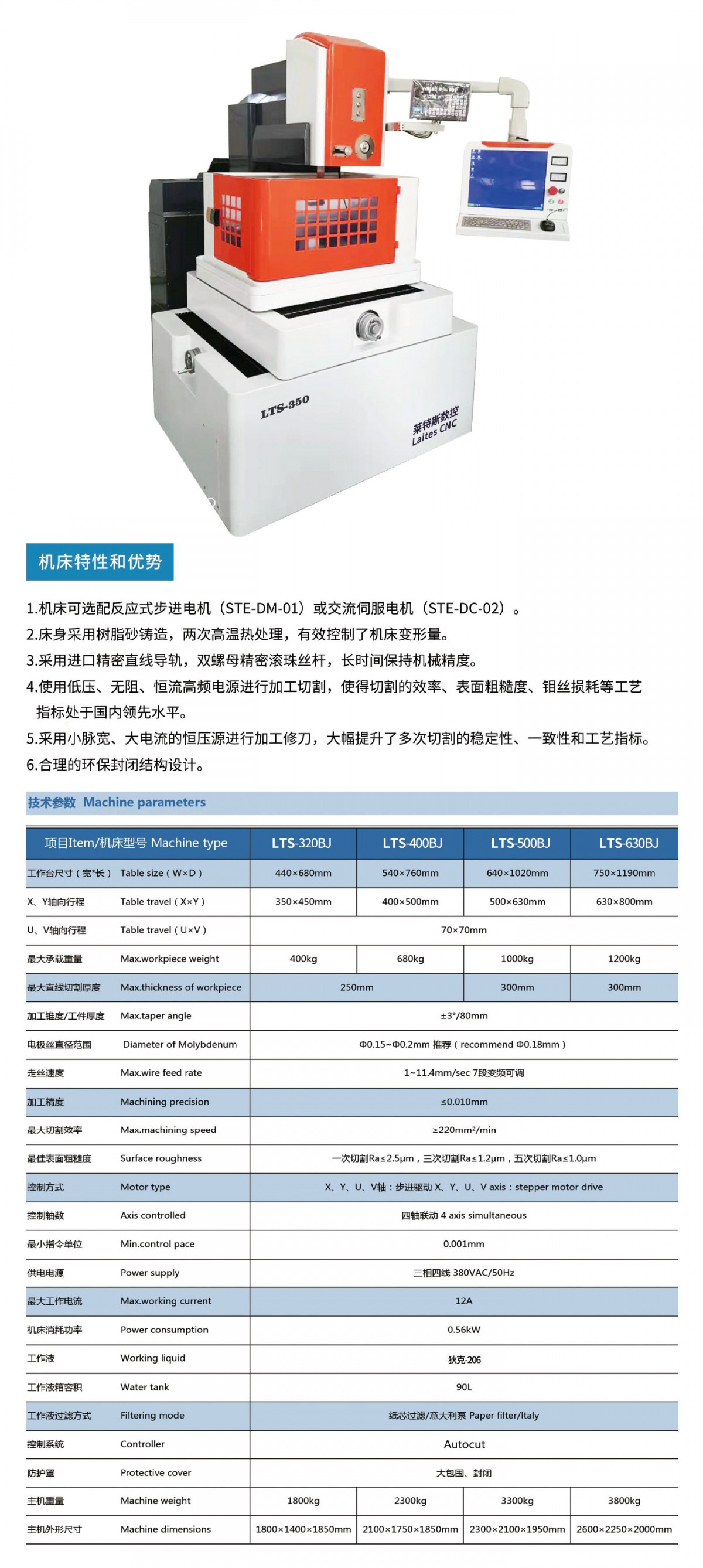 一體式中走絲