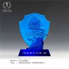 警魂永駐光耀今生 警察獎盤 警 察退休紀念品 從警周年留念 水晶廠家直銷