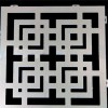 廠家直銷造型鋁合金窗花防盜網 中式仿古木紋焊接鋁窗花復古定制