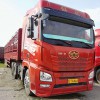 一汽解放二手解放牽引車JH6-550馬力二手13米倉欄掛車1年整