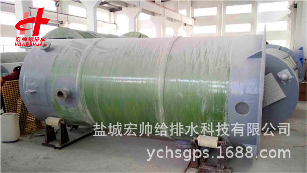 孝感一體化泵站廠家/玻璃鋼一體化泵站
