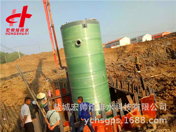 恩施一體化泵站廠家/玻璃鋼一體化泵站