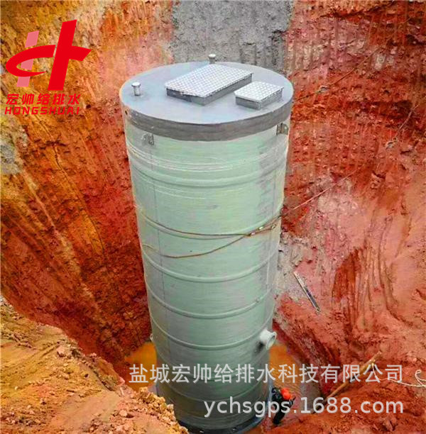 梅州一體化泵站廠家/一體化預制泵站