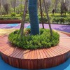 耐用實(shí)木拼接地板，戶外陽(yáng)臺(tái)地面鋪設(shè)裝飾-庭院浴室南美菠蘿格防水防腐木-寧波產(chǎn)家直供