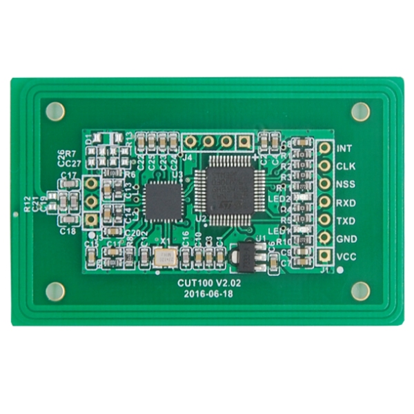 CWT100-R標準CPU卡嵌入式門禁讀卡模塊-正面