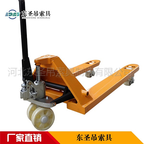 輕型手動叉車產品展示--河北東圣吊索具制造有限公司--手動叉車|液壓堆高車|石材夾具|小型攪拌機