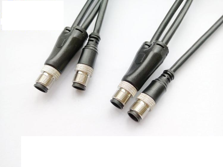 M12一分二線纜連接器。。